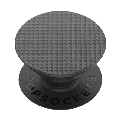 PopSockets PopGrip Puhelinpidike Knurled Texture Black