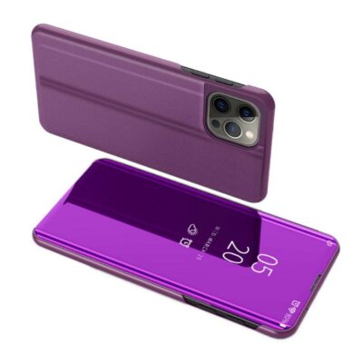 Apple iPhone 15 Pro Kotelo Peilipinta Violetti