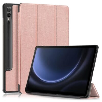 Samsung Galaxy Tab S9 FE+ 12.4″ Suojakotelo Ruusukulta
