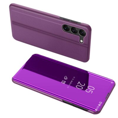 Samsung Galaxy S24 5G Kotelo Peilipinta Violetti