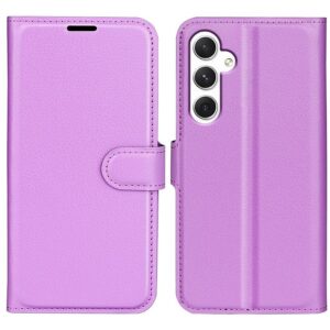 Samsung Galaxy S24 5G Kotelo PU-Nahka Violetti