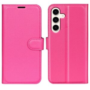 Samsung Galaxy S24+ 5G Kotelo PU-Nahka Pinkki