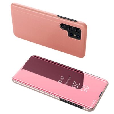 Samsung Galaxy S24 Ultra 5G Kotelo Peilipinta Ruusukulta