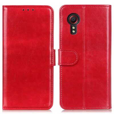 Samsung Galaxy Xcover 7 Lompakkokotelo Punainen