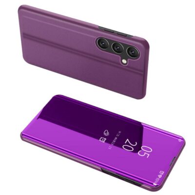 Samsung Galaxy A35 5G Kotelo Peilipinta Violetti