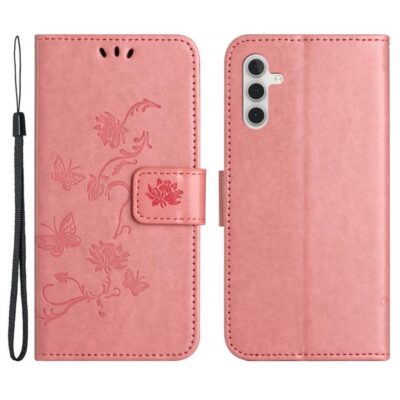 Samsung Galaxy S24 5G Kotelo Kukka Vaaleanpunainen