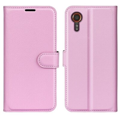 Samsung Galaxy Xcover 7 Kotelo Vaaleanpunainen Lompakko