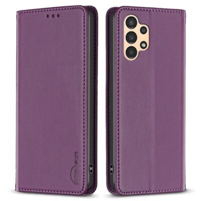 Samsung Galaxy A13 Kotelo Binfen Tummanvioletti