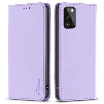 Samsung Galaxy A41 Kotelo Binfen Vaaleanvioletti