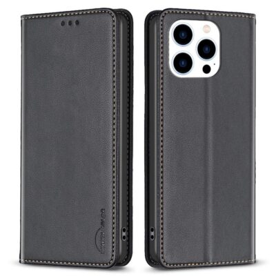 Apple iPhone 14 Pro Kotelo Binfen Musta