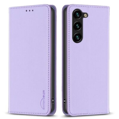 Samsung Galaxy S24 5G Kotelo Binfen Vaaleanvioletti