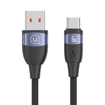 Usams USB-C – USB-A Pikalatauskaapeli 6A 2m