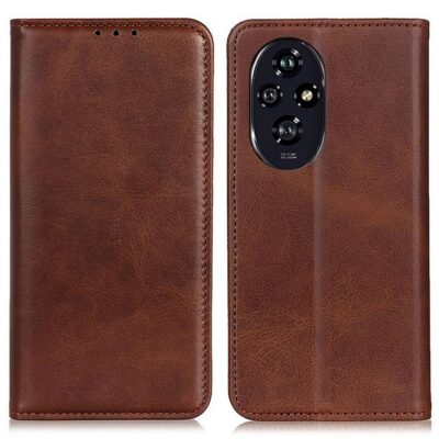 Honor 200 5G Kannellinen Suojakotelo Tummanruskea