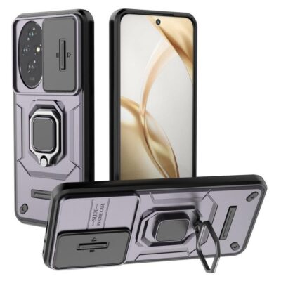 Honor 200 5G Sormus Kuori Kamerasuojalla Violetti