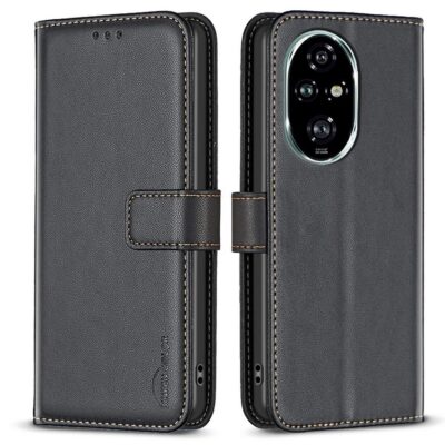 Honor 200 Pro 5G Lompakkokotelo Binfen Musta