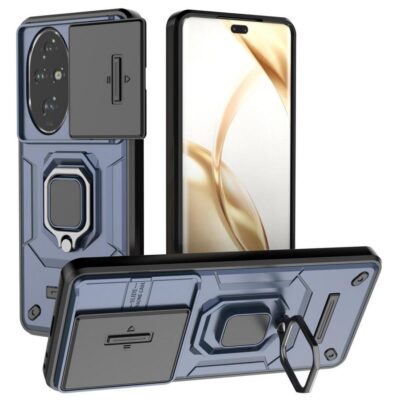 Honor 200 Pro 5G Sormus Kuori Kamerasuojalla Sininen