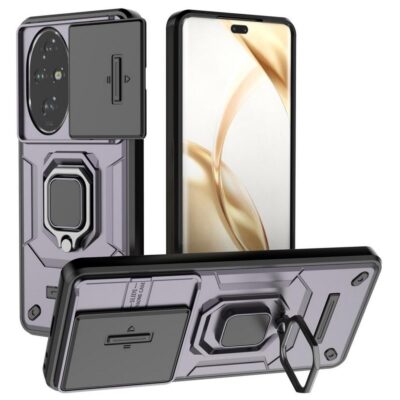 Honor 200 Pro 5G Sormus Kuori Kamerasuojalla Violetti