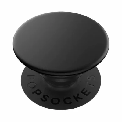 PopSockets PopGrip Premium Puhelinpidike Aluminum Black