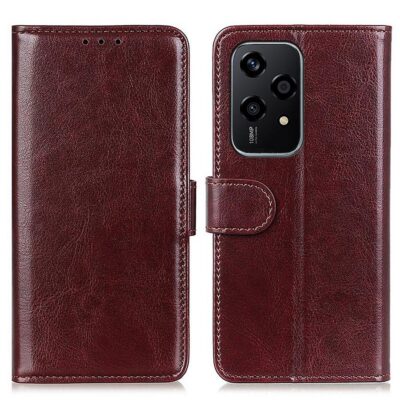 Honor 200 Lite 5G Kotelo Ruskea Lompakko