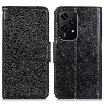 Honor 200 Lite 5G Nahkakotelo Musta