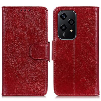 Honor 200 Lite 5G Nahkakotelo Punainen