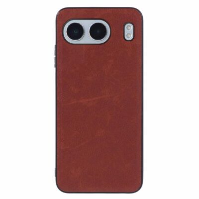 OnePlus Nord 4 5G Suojakuori PU-Nahka Ruskea