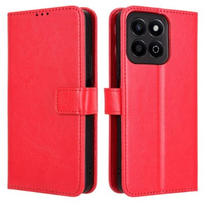 Honor 200 Smart 5G Kotelo PU-Nahka Punainen