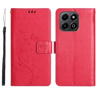 Honor 200 Smart 5G Suojakotelo Kukka Pinkki