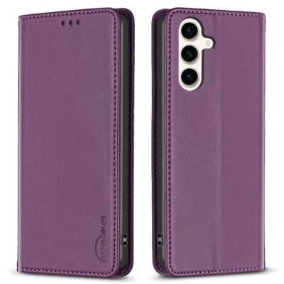 Samsung Galaxy S24 FE 5G Kotelo Binfen Tummanvioletti