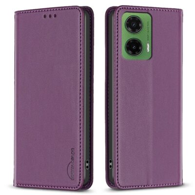 Motorola Moto G35 5G Kotelo Binfen Tummanvioletti