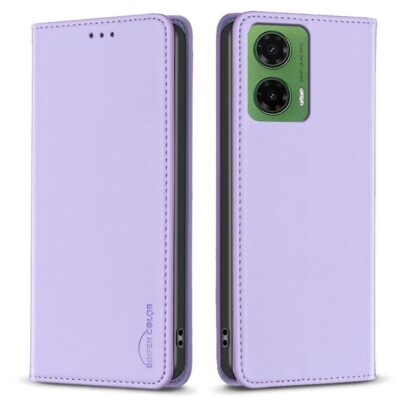Motorola Moto G35 5G Kotelo Binfen Vaaleanvioletti