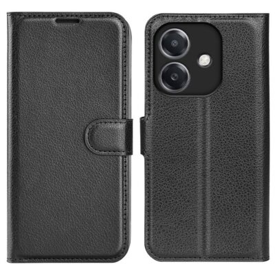 Oppo A40 Suojakotelo PU-Nahka Musta