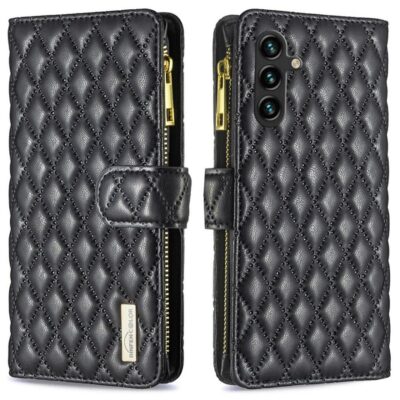 Samsung Galaxy A16 Lompakko Rhombus Musta