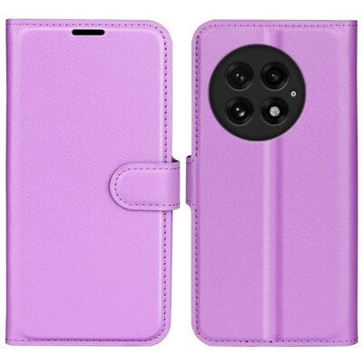 OnePlus 13 Suojakotelo PU-Nahka Violetti