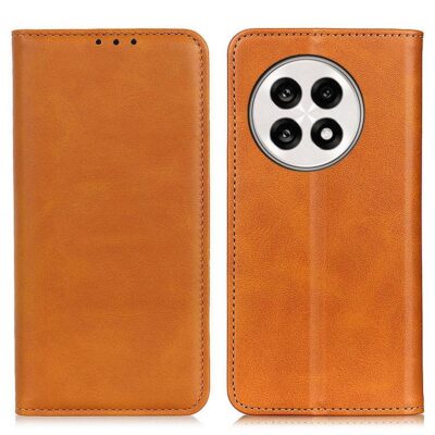 OnePlus 13R Kannellinen Suojakotelo Ruskea