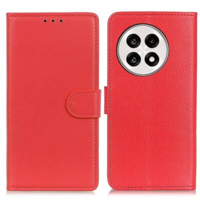 OnePlus 13R Suojakotelo Punainen Lompakko