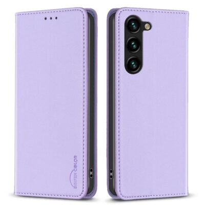 Samsung Galaxy S25 5G Kotelo Binfen Vaaleanvioletti