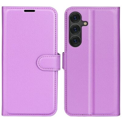 Samsung Galaxy S25 5G Kotelo PU-Nahka Violetti