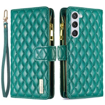 Samsung Galaxy S25+ 5G Lompakko Rhombus Vihreä