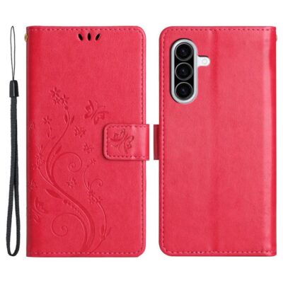 Samsung Galaxy A26 5G Kotelo Kukka Pinkki