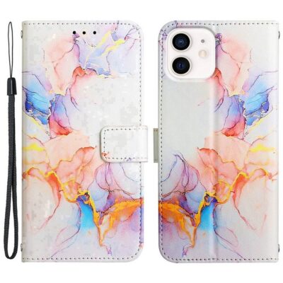 Apple iPhone 12 / 12 Pro Kotelo Marmori Kuvio 3