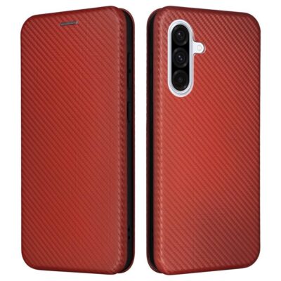 Samsung Galaxy A56 5G Kotelo Hiilikuitu Ruskea