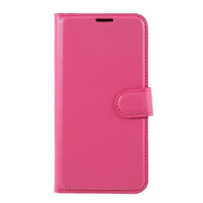 Apple iPhone 12 / 12 Pro Kotelo PU-Nahka Pinkki