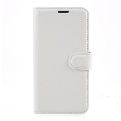 Apple iPhone 12 / 12 Pro Kotelo PU-Nahka Valkoinen