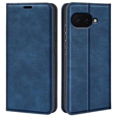 Google Pixel 9a Kannellinen Suojakotelo Sininen