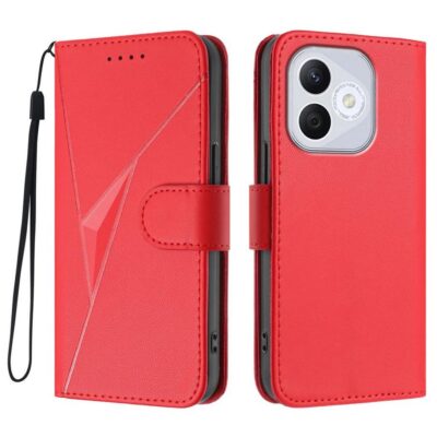 Honor 400 Lite 5G Suojakotelo Kolmio Kuvio Punainen