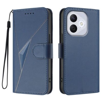 Honor 400 Lite 5G Suojakotelo Kolmio Kuvio Sininen