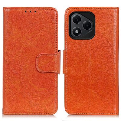 Honor 400 Lite 5G Suojakotelo Oranssi Nahka