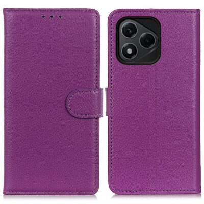 Honor 400 Lite 5G Suojakotelo PU-Nahka Violetti