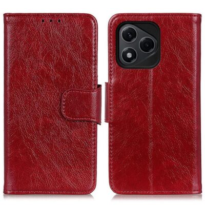 Honor 400 Lite 5G Suojakotelo Punainen Nahka